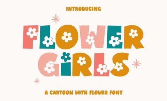 Flower Girls Font - Featured Image