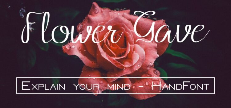 Flower Grave Font - Featured Image
