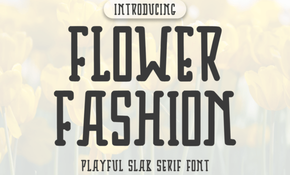 Flowers Fashion Font Fonts Free Download Flowers Fashion Font - Featured Image