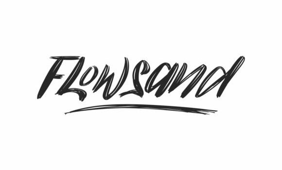 Flowsand Font Fonts Free Download Flowsand Font - Featured Image