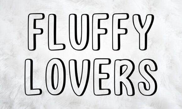 Fluffy Lovers Font - Featured Image