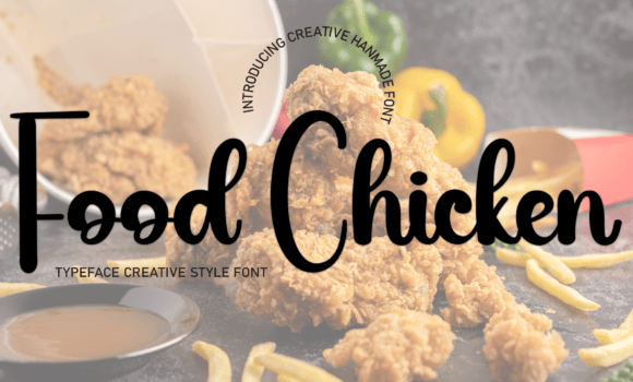 Food Chicken Font - Featured Image