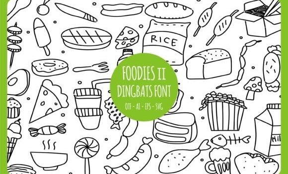 Foodies Font - Featured Image