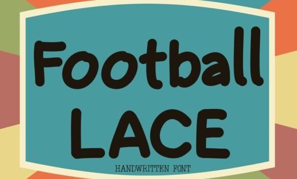 Football Lace Font - Featured Image