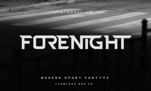 Forenight Font - Featured Image