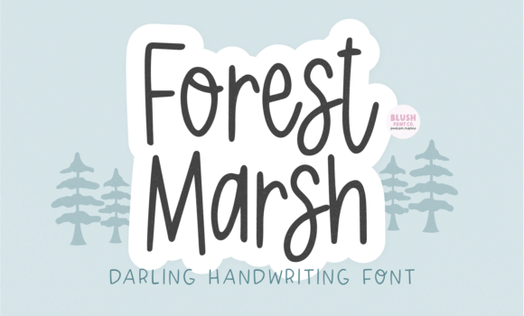 Forest Marsh Font - Featured Image