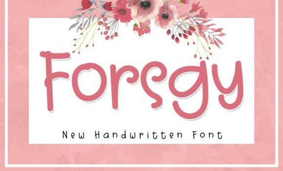 Forsgy Font - Featured Image