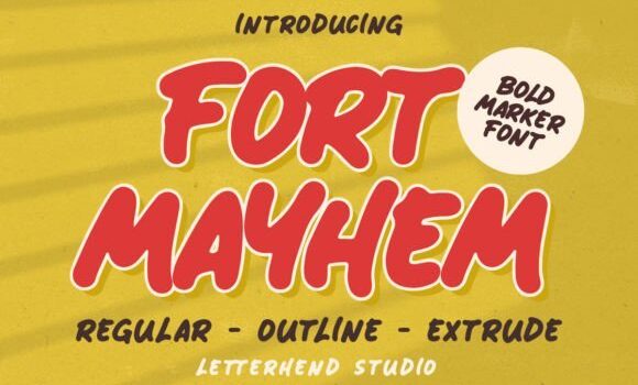 Fort Mayhem Font Fonts Free Download Fort Mayhem Font - Featured Image