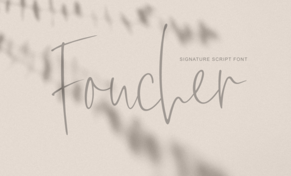 Foucher Font Fonts Free Download Foucher Font - Featured Image