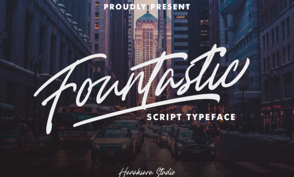 Fountastic Font Fonts Free Download Fountastic Font - Featured Image