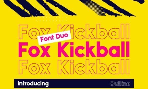 Fox Kickball Font - Featured Image