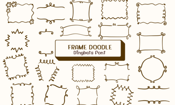 Frame Doodle Font Fonts Free Download Frame Doodle Font - Featured Image