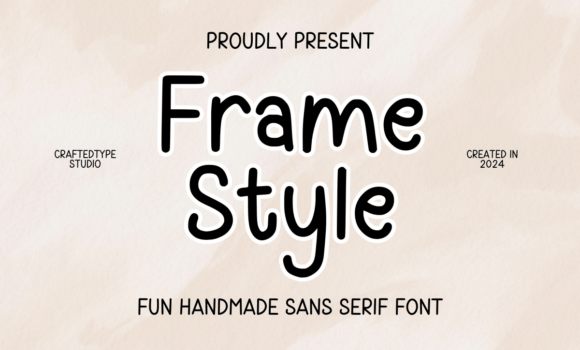 Frame Style Font Fonts Free Download Frame Style Font - Featured Image