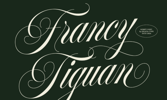 Francy Tiguan Font - Featured Image