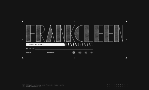 Frankcleen Font - Featured Image