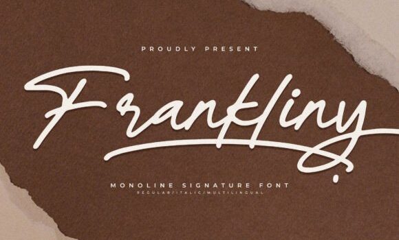 Frankliny Font - Featured Image