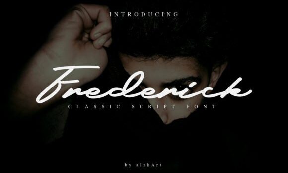 Frederick Script Font - Featured Image