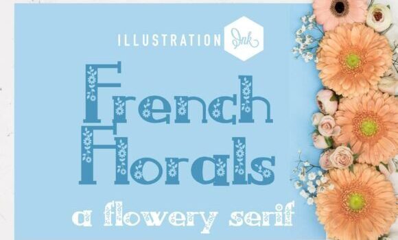 French Florals Font - Featured Image