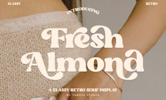 Fresh Almond Font - Featured Image