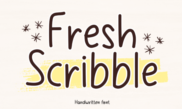 Fresh Scribble Font Fonts Free Download Fresh Scribble Font - Featured Image