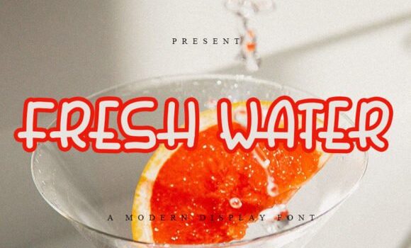 Fresh Water Font Fonts Free Download Fresh Water Font - Featured Image