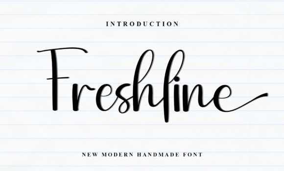 Freshline Font Fonts Free Download Freshline Font - Featured Image