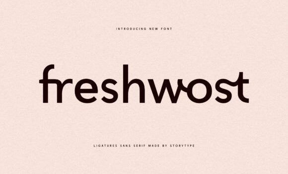 Freshwost Font - Featured Image