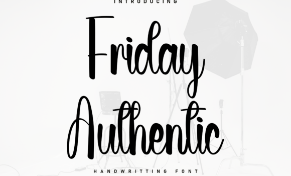 Friday Authentic Font - Featured Image