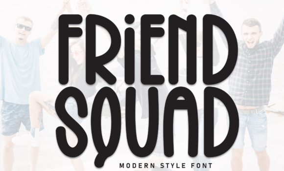Friend Squad Font Fonts Free Download Friend Squad Font - Featured Image