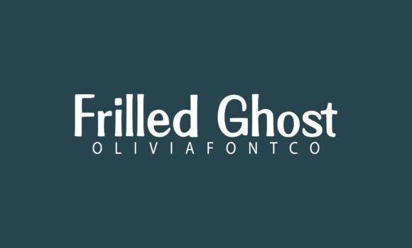 Frilled Ghost Font - Featured Image