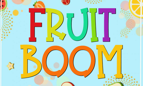 Fruit Boom Font - Featured Image