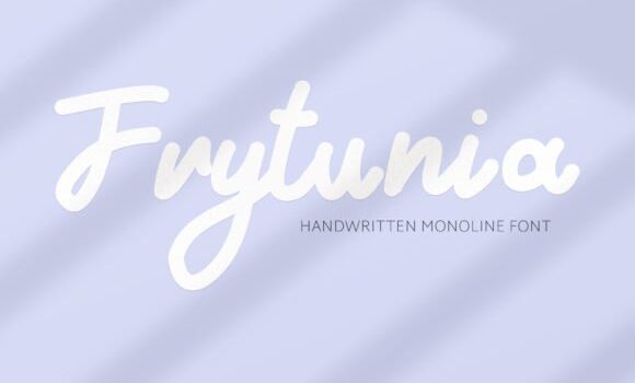 Frytunia Font - Featured Image