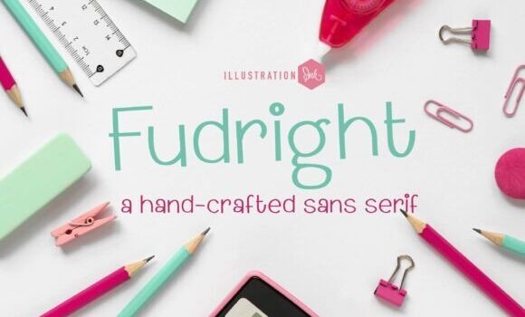 Fudright Font - Featured Image