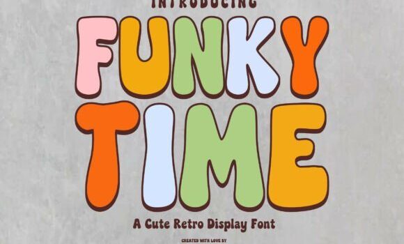 Funky Time Font Fonts Free Download