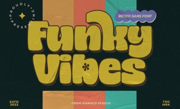 Funky Vibes Font - Featured Image