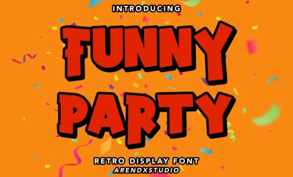 Funny Party Font - Featured Image