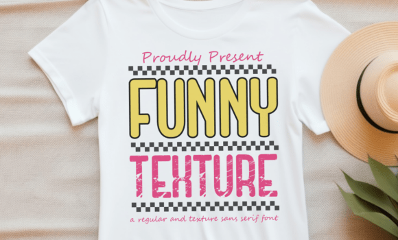 Funny Texture Font - Featured Image