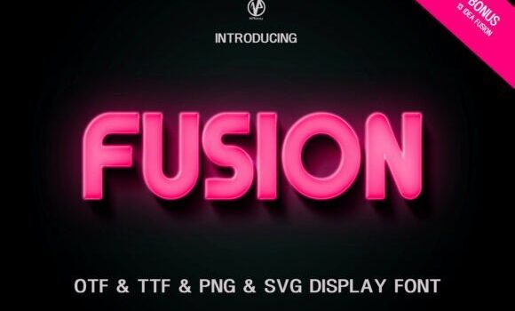 Fusion Font - Featured Image