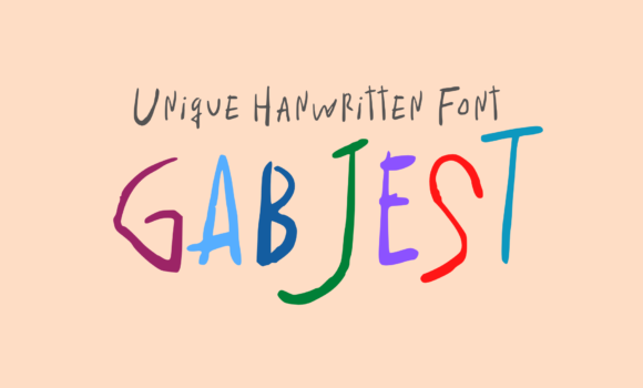 Gabjest Font - Featured Image