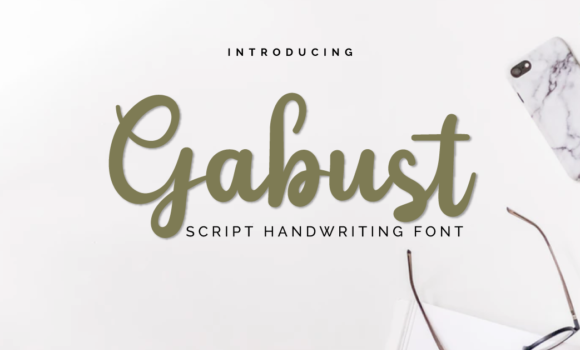 Gabust Font Fonts Free Download Gabust Font - Featured Image