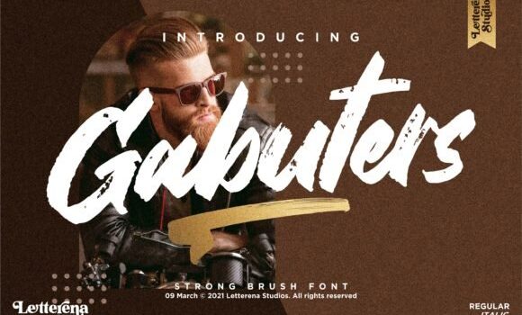 Gabuters Font Fonts Free Download Gabuters Font - Featured Image
