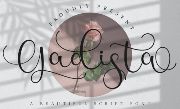 Gadista Font Fonts Free Download Gadista Font - Featured Image