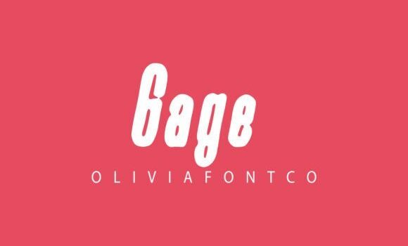 Gage Font - Featured Image