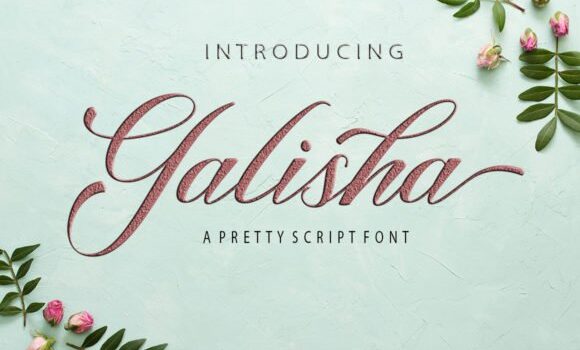 Galisha Font - Featured Image