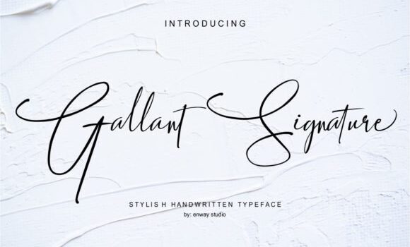 Gallant Signature Font Fonts Free Download Gallant Signature Font - Featured Image