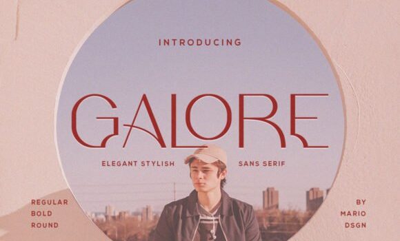 Galore Font - Featured Image