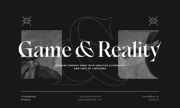 Game & Reality Font - Featured Image