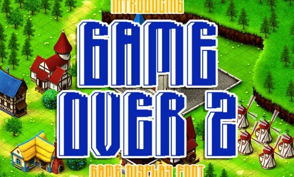 Game over 2 Font - Featured Image