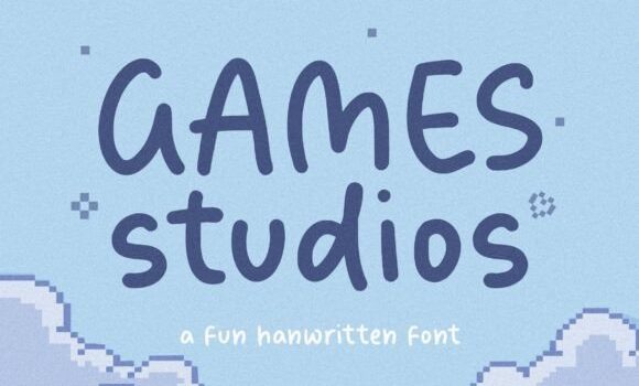 Games Studios Font Fonts Free Download Games Studios Font - Featured Image