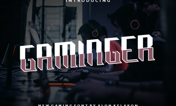 Gaminger Font - Featured Image